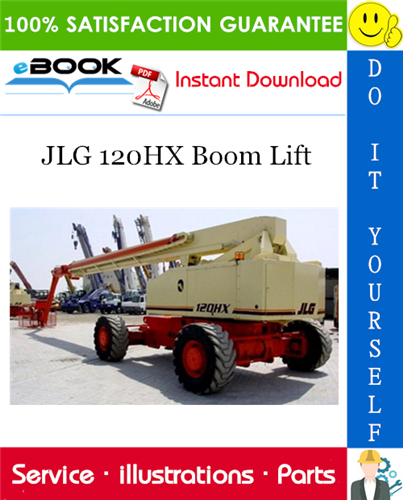 JLG 120HX Boom Lift Illustrated Parts Manual (P/N 3120687)