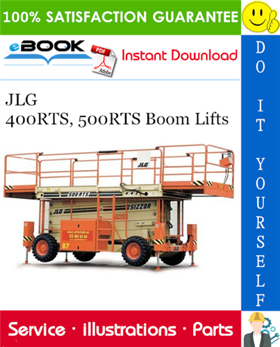 JLG 400RTS, 500RTS Boom Lifts Illustrated Parts Manual (P/N 3120697)
