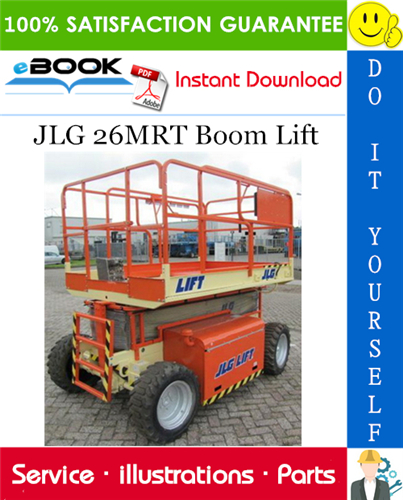 JLG 26MRT Boom Lift Illustrated Parts Manual (P/N 3120792)
