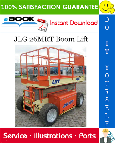 JLG 26MRT Boom Lift Illustrated Parts Manual (P/N 3120893)