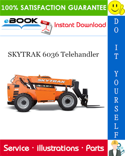 SKYTRAK 6036 Telehandler Illustrated Parts Manual (P/N - 8990150)