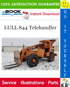 LULL 844 Telehandler Illustrated Parts Manual (P/N - 10709910)