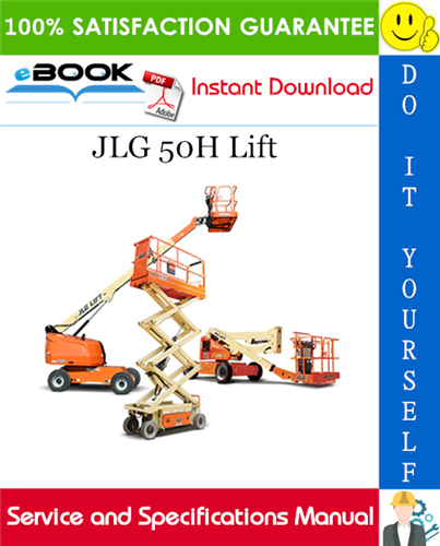 JLG 50H Lift Service and Specifications Manual