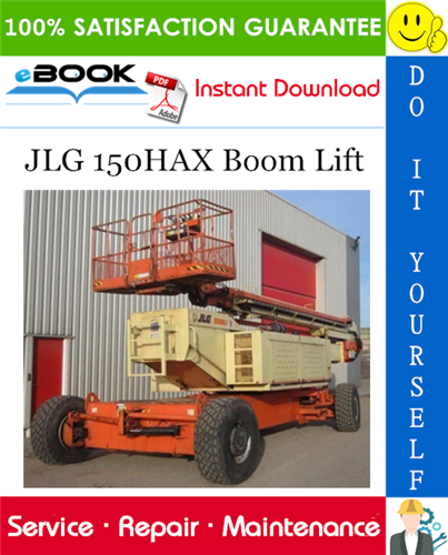 JLG 150HAX Boom Lift Service Repair Manual (P/N - 3120679)
