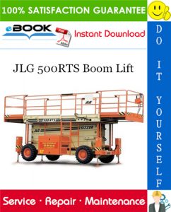 JLG 500RTS Boom Lift Service Repair Manual (P/N - 3121103)