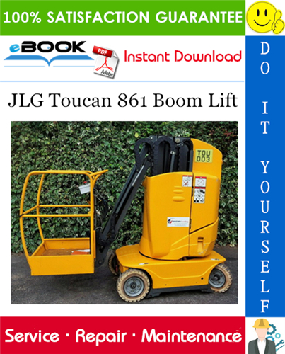 JLG Toucan 861 Boom Lift Service Repair Manual