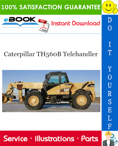 Caterpillar TH560B Telehandler Parts Manual