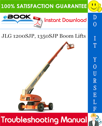 JLG 1200SJP, 1350SJP Boom Lifts Troubleshooting Manual