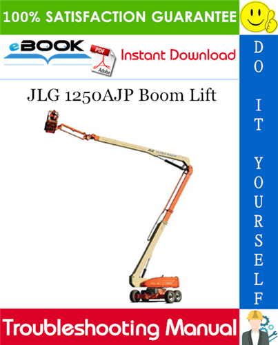 JLG 1250AJP Boom Lift Troubleshooting Manual