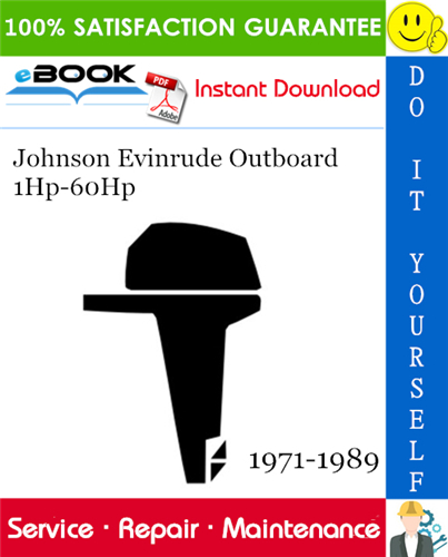 Johnson Evinrude Outboard 1Hp-60Hp Service Repair Manual