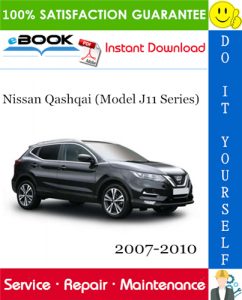 Nissan Qashqai (Model J11 Series) Service Repair Manual