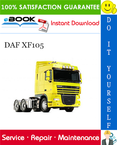 DAF XF105 Service Repair Manual