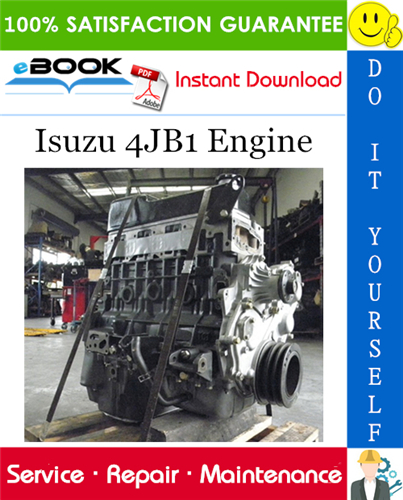 Isuzu 4JB1 Engine Service Repair Manual