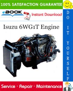 Isuzu 6WG1T Engine Service Repair Manual