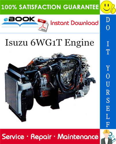 Isuzu 6WG1T Engine Service Repair Manual