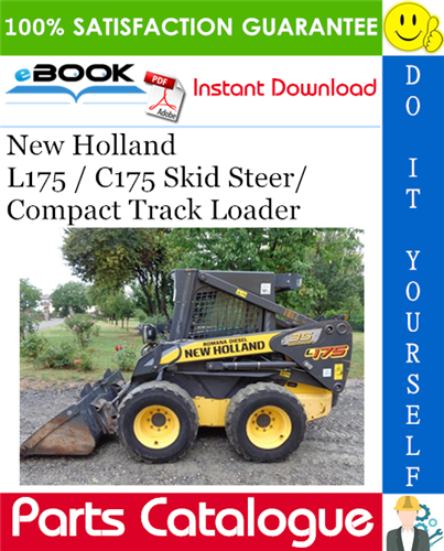 New Holland L175 / C175 Skid Steer/Compact Track Loader Service Parts Catalogue