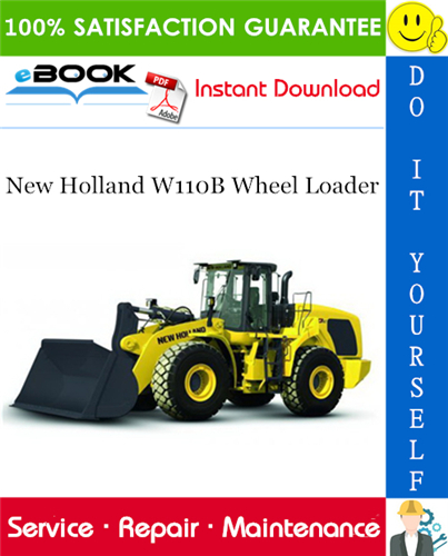 New Holland W110B Wheel Loader Service Repair Manual