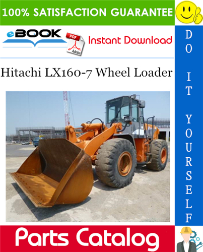 Hitachi LX160-7 Wheel Loader Parts Catalog