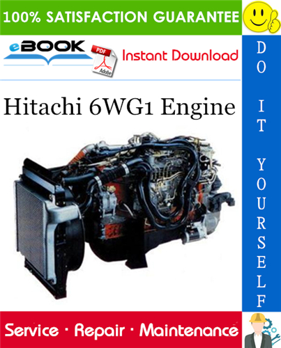 Hitachi 6WG1 Engine Service Repair Manual