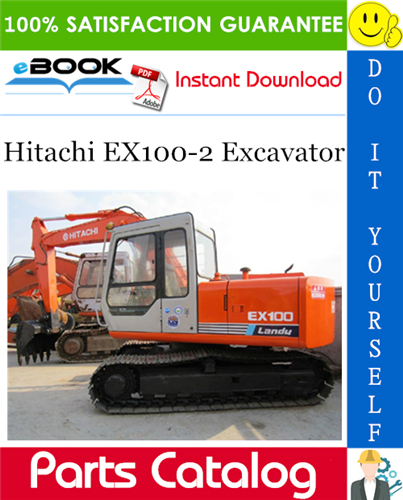 Hitachi EX100-2 Excavator Parts Catalog Manual