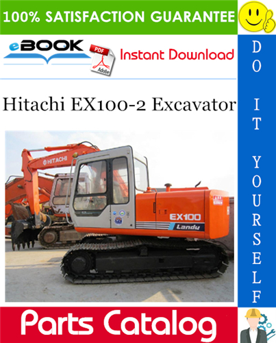 Hitachi EX100-2 Excavator Parts Catalog Manual