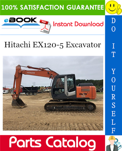 Hitachi EX120-5 Excavator Parts Catalog Manual