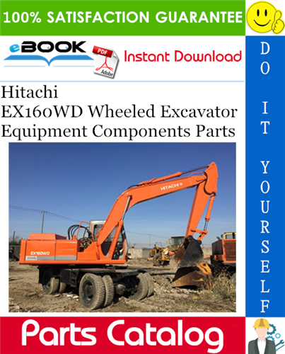 Hitachi EX160WD Wheeled Excavator Equipment Components Parts