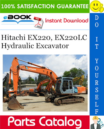 Hitachi EX220, EX220LC Hydraulic Excavator Parts Catalog