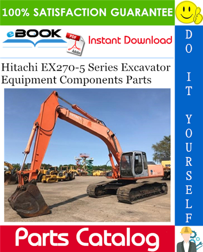 Hitachi EX270-5 Series Excavator Equipment Components Parts