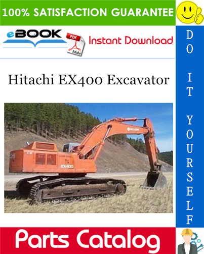 Hitachi EX400 Excavator Parts Catalog Manual (Cold District Type B)