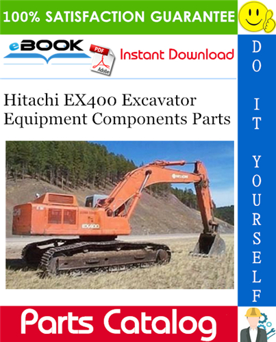 Hitachi EX400 Excavator Equipment Components Parts