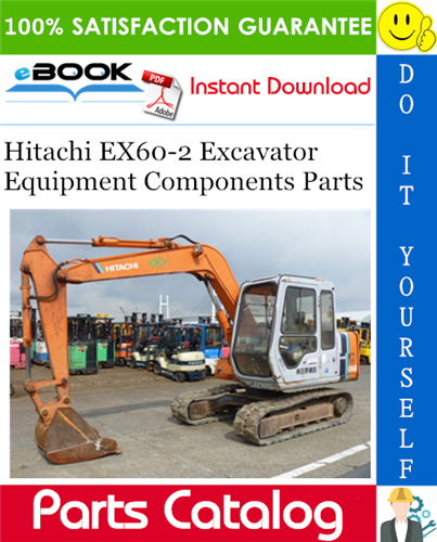 Hitachi EX60-2 Excavator Equipment Components Parts