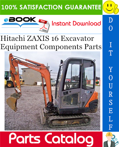 Hitachi ZAXIS 16 Excavator Equipment Components Parts