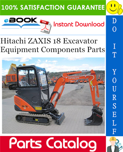 Hitachi ZAXIS 18 Excavator Equipment Components Parts