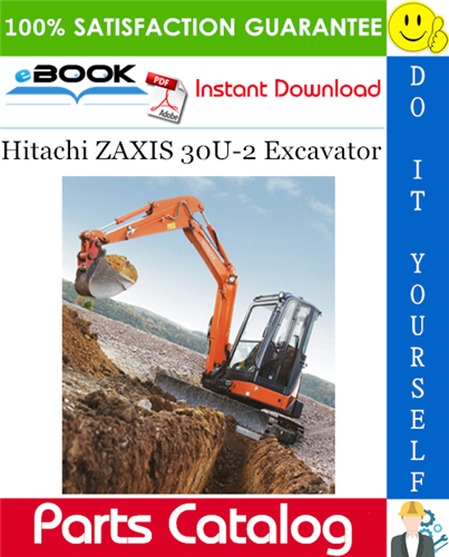 Hitachi ZAXIS 30U-2 Excavator Parts Catalog