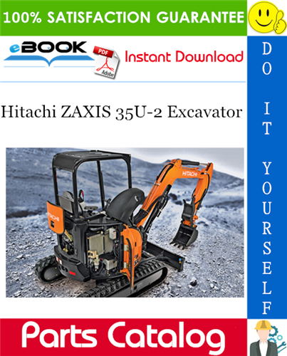 Hitachi ZAXIS 35U-2 Excavator Parts Catalog