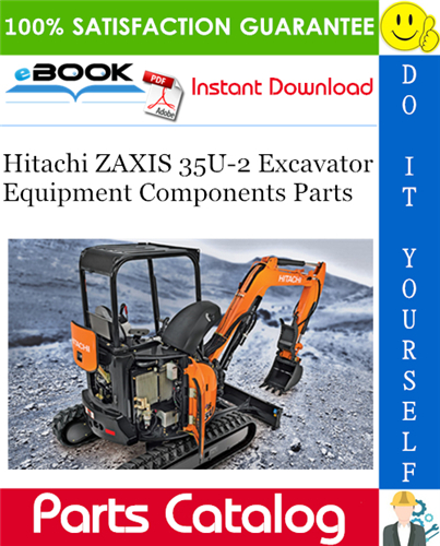 Hitachi ZAXIS 35U-2 Excavator Equipment Components Parts