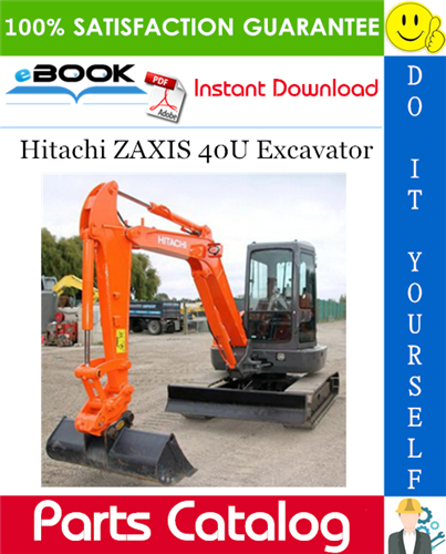 Hitachi ZAXIS 40U Excavator Parts Catalog