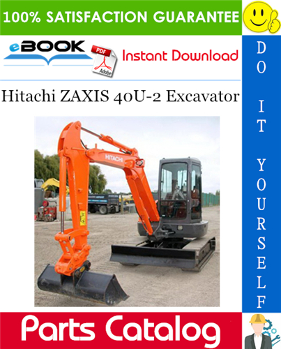 Hitachi ZAXIS 40U-2 Excavator Parts Catalog