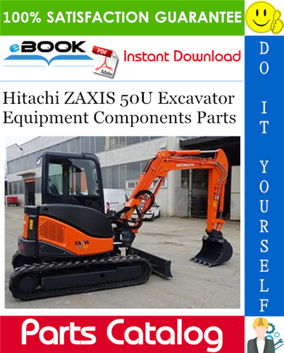 Hitachi ZAXIS 50U Excavator Equipment Components Parts