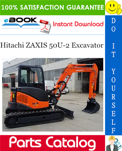 Hitachi ZAXIS 50U-2 Excavator Parts Catalog