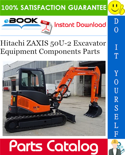 Hitachi ZAXIS 50U-2 Excavator Equipment Components Parts