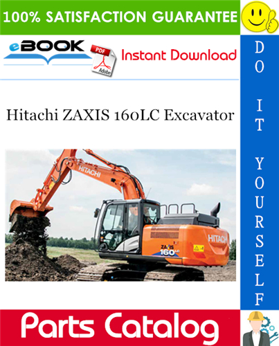 Hitachi ZAXIS 160LC Excavator Parts Catalog