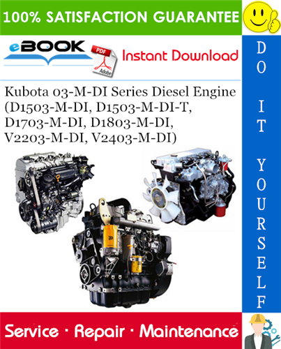 Kubota 03-M-DI Series Diesel Engine