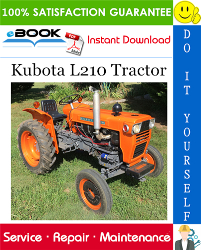 Kubota L210 Tractor Service Repair Manual