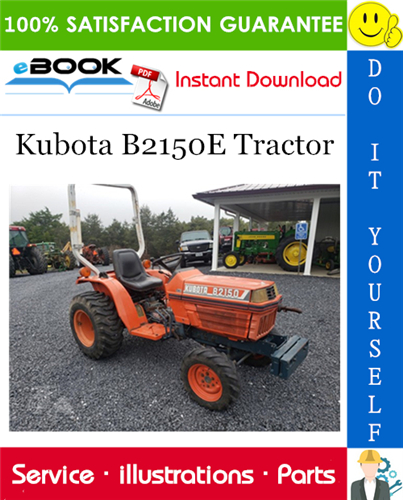 Kubota B2150E Tractor Parts Manual