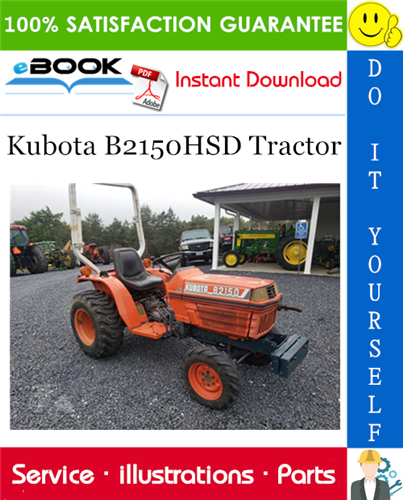 Kubota B2150HSD Tractor Parts Manual