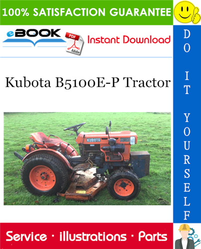 Kubota B5100E-P Tractor Parts Manual