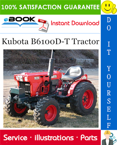 Kubota B6100D-T Tractor Parts Manual