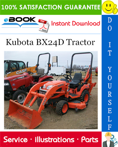Kubota BX24D Tractor Parts Manual